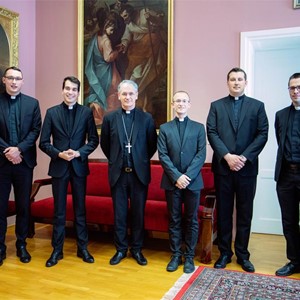 Nadbiskup Kutleša primio đakone Zagrebačke nadbiskupije